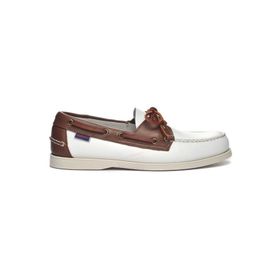 Sebago Docksides Portland Waxed Mavi Erkek Deri Ayakkabı