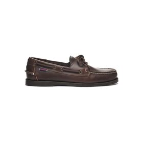 Sebago Docksides Portland Waxed Mavi Erkek Deri Ayakkabı