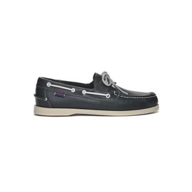 Sebago Docksides Portland Waxed Mavi Erkek Deri Ayakkabı