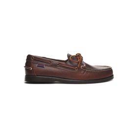 Sebago Docksides Portland Waxed Mavi Erkek Deri Ayakkabı