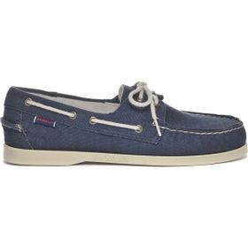 Sebago Portland Washed Canvas Lacivert Erkek Günlük Ayakkabı