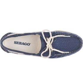 Sebago Portland Washed Canvas Lacivert Erkek Günlük Ayakkabı