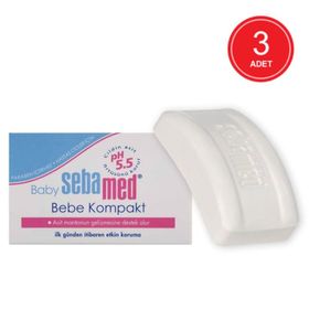 Sebamed 100 gr 3 Adet Bebek Kompakt Sabun