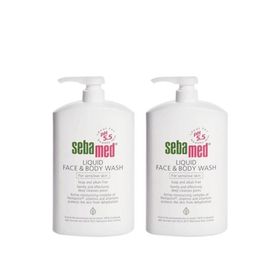 Sebamed 2x1000 ml Likit Yüz ve Vücut Temizleyici