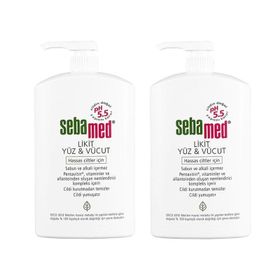 Sebamed 2x200 ml Likit Yüz Vücut Temizleyici