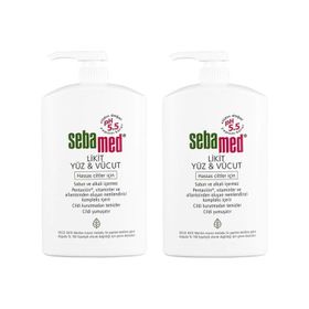 Sebamed 2x200 ml Likit Yüz Vücut Temizleyici