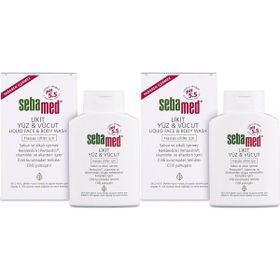 Sebamed 2x200 ml Likit Yüz Vücut Temizleyici
