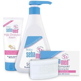 Sebamed 3'lü Bebek Bakım Seti