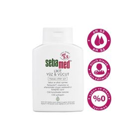Sebamed 3x200 ml Likit Yüz Vücut Temizleyici
