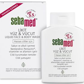 Sebamed 3x200 ml Likit Yüz Vücut Temizleyici
