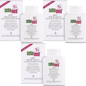 Sebamed 3x200 ml Likit Yüz Vücut Temizleyici