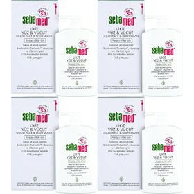 Sebamed 4x1000 ml Yüz ve Vücut Temizleyici Likit