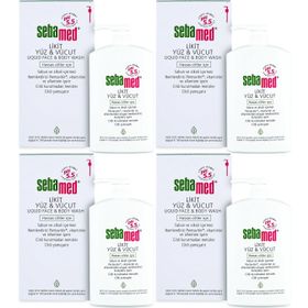 Sebamed 4x1000 ml Yüz ve Vücut Temizleyici Likit