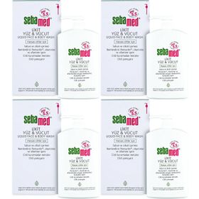 Sebamed 4x1000 ml Yüz ve Vücut Temizleyici Likit