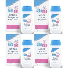 Sebamed 4x200 ml Bebek Losyonu