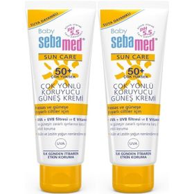 Sebamed Baby Sun Care 75 ml 50+ Çok Yüksek Faktör 2 Adet Çocuk Güneş Kremi