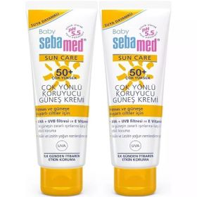 Sebamed Baby Sun Care 75 ml 50+ Çok Yüksek Faktör 2 Adet Çocuk Güneş Kremi
