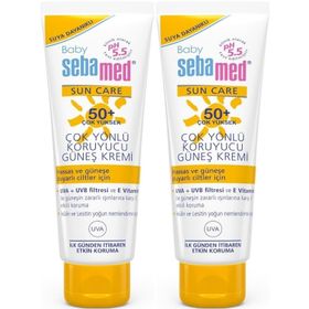 Sebamed Baby Sun Care 75 ml 50+ Çok Yüksek Faktör 2 Adet Çocuk Güneş Kremi