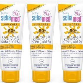 Sebamed Baby Sun Care 75 ml 50+ Çok Yüksek Faktör 5 Adet Çocuk Güneş Kremi