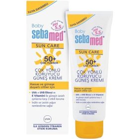 Sebamed Baby Sun Care SPF50+ 100 ml Çok Yönlü Güneş Kremi