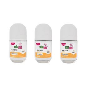 Sebamed Balsam Deodorant Sensitive Hassas 3x50 ml Roll On