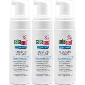 Sebamed Clear Face 3x150 ml Yüz Temizleme Köpüğü