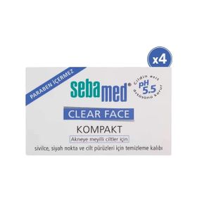 Sebamed Clear Face 4x100 gr Sivilce ve Akne Karşıtı Sabun