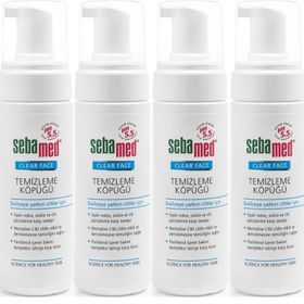 Sebamed Clear Face 4x150 ml Yüz Temizleme Köpüğü