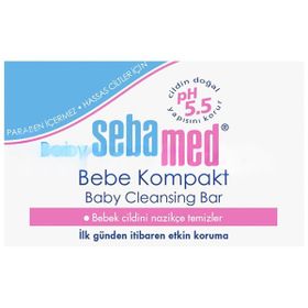Sebamed Clear Face Cleansing Bar Akneli Cilt Tipleri için 20 gr Temizleyici Bar