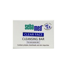 Sebamed Clear Face Cleansing Bar Akneli Cilt Tipleri için 20 gr Temizleyici Bar