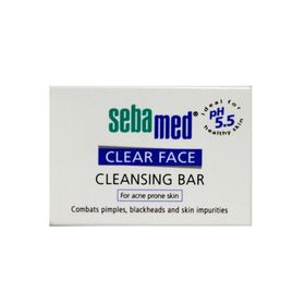 Sebamed Clear Face Cleansing Bar Akneli Cilt Tipleri için 20 gr Temizleyici Bar