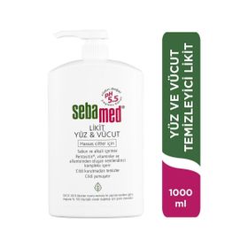Sebamed Hassas Cilt için Arındırıcı Sabunsuz Yüz Temizleme Jeli 1000 ml