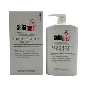 Sebamed Hassas Ciltler 1000 ml İçin Likit Yüz ve Vücut Temizleyici