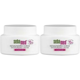 Sebamed Hassas Ciltler İçin E Vitaminli Su Bazlı Yağsız 2x75 ml Nemlendirici Yüz Bakım Kremi