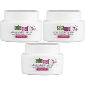 Sebamed Hassas Ciltler İçin E Vitaminli Su Bazlı Yağsız 3x75 ml Nemlendirici Yüz Bakım Kremi