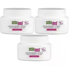 Sebamed Hassas Ciltler İçin E Vitaminli Su Bazlı Yağsız 3x75 ml Nemlendirici Yüz Bakım Kremi