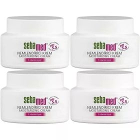 Sebamed Hassas Ciltler İçin E Vitaminli Su Bazlı Yağsız 4x75 ml Nemlendirici Yüz Bakım Kremi