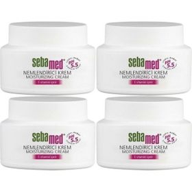 Sebamed Hassas Ciltler İçin E Vitaminli Su Bazlı Yağsız 4x75 ml Nemlendirici Yüz Bakım Kremi