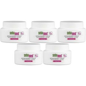 Sebamed Hassas Ciltler İçin E Vitaminli Su Bazlı Yağsız 5x75 ml Nemlendirici Yüz Bakım Kremi