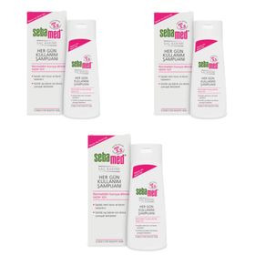 Sebamed Hergün Kullanım 3x200 ml Şampuan