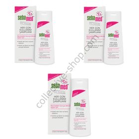 Sebamed Hergün Kullanım 3x200 ml Şampuan