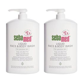 Sebamed Likid 2x1000 ml Yüz ve Vücut Temizleyici