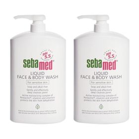 Sebamed Likid 2x1000 ml Yüz ve Vücut Temizleyici