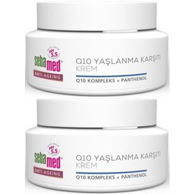 Sebamed Q10 2x50 ml Yaşlanma Karşıtı Krem
