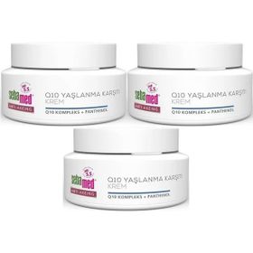 Sebamed Q10 3x50 ml Yaşlanma Karşıtı Krem