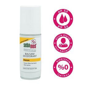 Sebamed Sensitive 50 ml Unisex Roll-On Deodorant