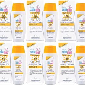 Sebamed Sun Care Hassas Ciltler İçin 50+ Faktör 6x150 ml Bebek Güneş Kremi
