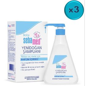 Sebamed Yenidoğan 3x500 ml Bebek Şampuanı