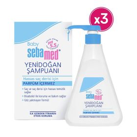 Sebamed Yenidoğan 3x500 ml Bebek Şampuanı