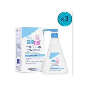 Sebamed Yenidoğan 3x500 ml Bebek Şampuanı